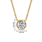 Load image into Gallery viewer, https://www.fascinatingdiamonds.com/cdn/shop/files/3-carat-round-bezel-solitaire-diamond-pendant-in-yellow-gold-fdpd10538roangle1-3-00ct-nl-yg-hw_480x480.jpg?v=1758190848