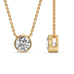 Load image into Gallery viewer, https://www.fascinatingdiamonds.com/cdn/shop/files/3-carat-round-bezel-solitaire-diamond-pendant-in-yellow-gold-fdpd10538roangle4-3-00ct-nl-yg_480x480.jpg?v=1758190848
