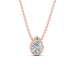 Load image into Gallery viewer, 3-carat-solitaire-pear-diamond-bezel-set-necklace-in-rose-gold-fdpd10538peangle1-3.00ct-nl-rg.jpg?v=1787820058