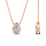 Load image into Gallery viewer, 3-carat-solitaire-pear-diamond-bezel-set-necklace-in-rose-gold-fdpd10538peangle2-3.00ct-nl-rg.jpg?v=1787820058
