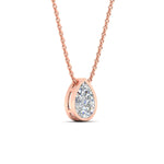 Load image into Gallery viewer, 3-carat-solitaire-pear-diamond-bezel-set-necklace-in-rose-gold-fdpd10538peangle3-3.00ct-nl-rg.jpg?v=1787820058