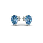 Load image into Gallery viewer, 3-carat-vivid-blue-pear-cut-3-prong-earring-in-white-gold-fdear10411peblueangle3-3.00ct-nl-wg.jpg