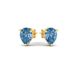 Load image into Gallery viewer, 3-carat-vivid-blue-pear-cut-3-prong-earring-in-yellow-gold-fdear10411peblueangle3-3.00ct-nl-yg.jpg