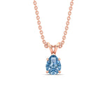 Load image into Gallery viewer, Color Lab Fancy Pear Shaped Diamond Solitaire Pendant