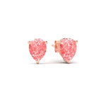 Load image into Gallery viewer, 3-carat-vivid-pink-pear-cut-3-prong-earring-in-rose-gold-fdear10411pepinkangle1-3.00ct-nl-rg.jpg