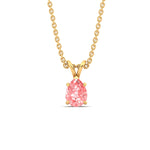 Load image into Gallery viewer, Color Lab Fancy Pear Shaped Diamond Solitaire Pendant