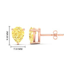 Load image into Gallery viewer, 3-carat-vivid-yellow-pear-cut-3-prong-earring-in-rose-gold-fdear10411peyellowangle2-3.00ct-nl-rg-hw.jpg