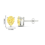 Load image into Gallery viewer, 3-carat-vivid-yellow-pear-cut-3-prong-earring-in-white-gold-fdear10411peyellowangle2-3.00ct-nl-wg-hw.jpg