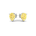 Load image into Gallery viewer, 3-carat-vivid-yellow-pear-cut-3-prong-earring-in-white-gold-fdear10411peyellowangle3-3.00ct-nl-wg.jpg