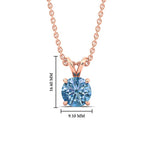 Load image into Gallery viewer, 3-ct-four-prong-fancy-lab-grown-round-vived-blue-stone-pendant-in-rose-gold-fdpd8469rogvblueangle1-3.00ct-nl-rg-hw_70d9e618-9290-4102-b6e2-256206c150b2.jpg?v=1786080007