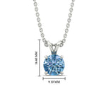Load image into Gallery viewer, 3-ct-four-prong-fancy-lab-grown-round-vived-blue-stone-pendant-in-white-gold-fdpd8469rogvblueangle1-3.00ct-nl-wg-hw_7e74fc1d-22cc-49d1-9a1d-2e91a8625552.jpg?v=1786080007