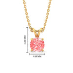 Load image into Gallery viewer, 3-ct-four-prong-fancy-lab-grown-round-vived-pink-stone-pendant-in-yellow-gold-fdpd8469rogvpinkangle1-3.00ct-nl-yg-hw_cfd72f80-0400-4269-bb72-5f6fe5d59936.jpg?v=1786080155