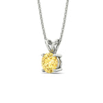 Load image into Gallery viewer, 3-ct-four-prong-fancy-lab-grown-round-vived-yellow-stone-pendant-in-white-gold-fdpd8469rogvyellowangle2-3.00ct-nl-wg_810f4b79-2c33-4bde-bc35-7adbb26ab15a.jpg?v=1786080303