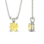 Load image into Gallery viewer, 3-ct-four-prong-fancy-lab-grown-round-vived-yellow-stone-pendant-in-white-gold-fdpd8469rogvyellowangle3-3.00ct-nl-wg_4de7203b-b2f7-4b65-8d45-26815255b03f.jpg?v=1786080302