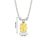 Load image into Gallery viewer, 3-ct-oval-shaped-fancy-lab-grown-vived-yellow-stone-pendant-in-white-gold-fdpd8469ovgvyellowangle1-3.00ct-nl-wg-hw.jpg