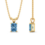 Load image into Gallery viewer, 3-ct-radiant-cut-fancy-lab-grown-vived-blue-solitaire-necklace-in-yellow-gold-fdpd8469ragvblueangle3-3.00ct-nl-yg.jpg