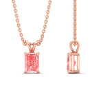 Load image into Gallery viewer, 3-ct-radiant-cut-fancy-lab-grown-vived-pink-solitaire-necklace-in-rose-gold-fdpd8469ragvpinkangle3-3.00ct-nl-rg.jpg