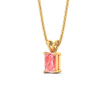 Load image into Gallery viewer, 3-ct-radiant-cut-fancy-lab-grown-vived-pink-solitaire-necklace-in-yellow-gold-fdpd8469ragvpinkangle2-3.00ct-nl-yg.jpg