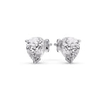 Load image into Gallery viewer, Fancy Colored Diamond Pear Shaped Stud Earring