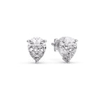Load image into Gallery viewer, Fancy Colored Diamond Pear Shaped Stud Earring