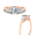 Load image into Gallery viewer, 3-stone-lab-diamond-emerald-cut-cathedral-ring-in-rose-gold-fdenr9210emangle3-nl-rg.jpg
