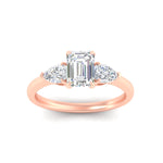 Load image into Gallery viewer, 3-stone-lab-diamond-emerald-cut-cathedral-ring-in-rose-gold-fdenr9210emangle5-nl-rg.jpg