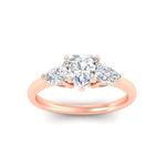 Load image into Gallery viewer, 3-stone-lab-diamond-heart-shaped-cathedral-ring-in-rose-gold-fdenr9210htangle5-nl-rg.jpg