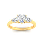 Load image into Gallery viewer, 3-stone-lab-diamond-heart-shaped-cathedral-ring-in-yellow-gold-fdenr9210htangle5-nl-yg.jpg