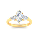 Load image into Gallery viewer, 3-stone-lab-diamond-marquise-cut-cathedral-ring-in-yellow-gold-fdenr9210mqangle5-nl-yg.jpg