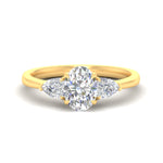 Load image into Gallery viewer, 3-stone-lab-diamond-oval-shaped-cathedral-ring-in-yellow-gold-fdenr9210ovsleep-nl-yg.jpg