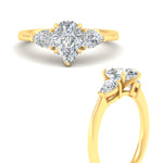 Load image into Gallery viewer, 3-stone-lab-diamond-pear-shaped-cathedral-ring-in-yellow-gold-fdenr9210peangle3-nl-yg.jpg