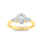 Load image into Gallery viewer, 3-stone-lab-diamond-pear-shaped-cathedral-ring-in-yellow-gold-fdenr9210peangle5-nl-yg.jpg