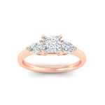 Load image into Gallery viewer, 3-stone-lab-diamond-princess-cut-cathedral-ring-in-rose-gold-fdenr9210prangle5-nl-rg.jpg