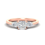 Load image into Gallery viewer, 3-stone-lab-diamond-princess-cut-cathedral-ring-in-rose-gold-fdenr9210prsleep-nl-rg.jpg