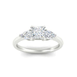 Load image into Gallery viewer, 3-stone-lab-diamond-princess-cut-cathedral-ring-in-white-gold-fdenr9210prangle5-nl-wg.jpg