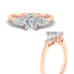 Load image into Gallery viewer, 3-stone-lab-diamond-radiant-cut-cathedral-ring-in-rose-gold-fdenr9210raangle3-nl-rg.jpg