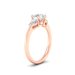 Load image into Gallery viewer, 3-stone-lab-diamond-round-cut-cathedral-ring-in-rose-gold-fdenr9210roangle2-nl-rg.jpg