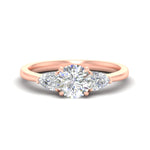 Load image into Gallery viewer, 3-stone-lab-diamond-round-cut-cathedral-ring-in-rose-gold-fdenr9210rosleep-nl-rg.jpg