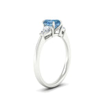 Load image into Gallery viewer, 3-stone-vivid-blue-heart-shaped-cathedral-ring-in-white-gold-fdenr9210htgvblueangle2-nl-wg.jpg
