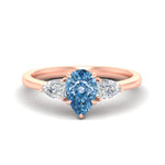 Load image into Gallery viewer, 3-stone-vivid-blue-pear-shaped-cathedral-ring-in-rose-gold-fdenr9210pegvbluesleep-nl-rg.jpg