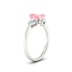 Load image into Gallery viewer, 3-stone-vivid-pink-emerald-cut-cathedral-ring-in-white-gold-fdenr9210emgvpinkangle2-nl-wg.jpg