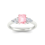 Load image into Gallery viewer, 3-stone-vivid-pink-emerald-cut-cathedral-ring-in-white-gold-fdenr9210emgvpinkangle5-nl-wg.jpg