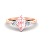 Load image into Gallery viewer, 3-stone-vivid-pink-marquise-cut-cathedral-ring-in-rose-gold-fdenr9210mqgvpinksleep-nl-rg.jpg
