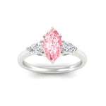 Load image into Gallery viewer, 3-stone-vivid-pink-marquise-cut-cathedral-ring-in-white-gold-fdenr9210mqgvpinkangle5-nl-wg.jpg
