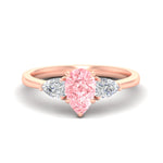 Load image into Gallery viewer, 3-stone-vivid-pink-pear-shaped-cathedral-ring-in-rose-gold-fdenr9210pegvpinksleep-nl-rg.jpg