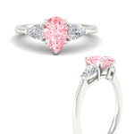 Load image into Gallery viewer, 3-stone-vivid-pink-pear-shaped-cathedral-ring-in-white-gold-fdenr9210pegvpinkangle3-nl-wg.jpg