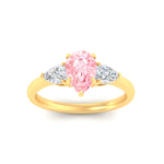 Load image into Gallery viewer, 3-stone-vivid-pink-pear-shaped-cathedral-ring-in-yellow-gold-fdenr9210pegvpinkangle5-nl-yg.jpg