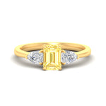 Load image into Gallery viewer, 3-stone-vivid-yellow-emerald-cut-cathedral-ring-in-yellow-gold-fdenr9210emgvyellowsleep-nl-yg.jpg