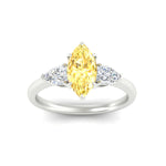 Load image into Gallery viewer, 3-stone-vivid-yellow-marquise-cut-cathedral-ring-in-white-gold-fdenr9210mqgvyellowangle5-nl-wg.jpg