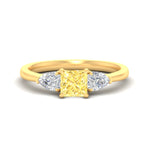 Load image into Gallery viewer, 3-stone-vivid-yellow-princess-cut-cathedral-ring-in-yellow-gold-fdenr9210prgvyellowsleep-nl-yg.jpg